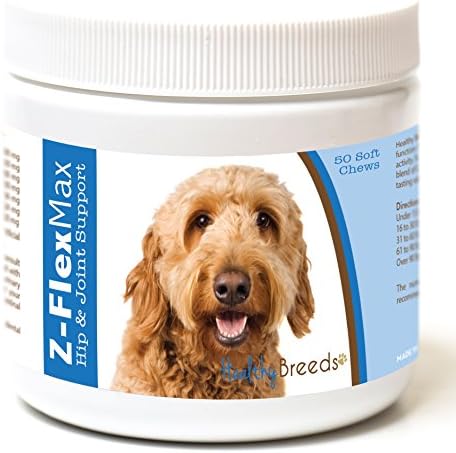 Healthy Breeds Goldendoodle Z-Flex Max Hip and Joint Soft Chews 50 Count