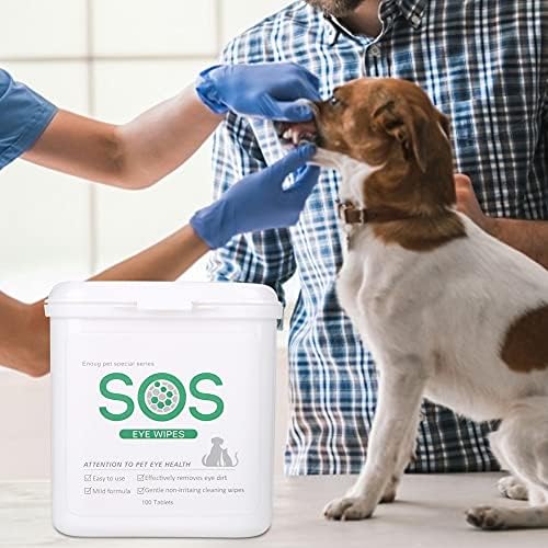Soft Cleaning Towels 100pcs Polyester Pet Eye Wet Wipes Tears