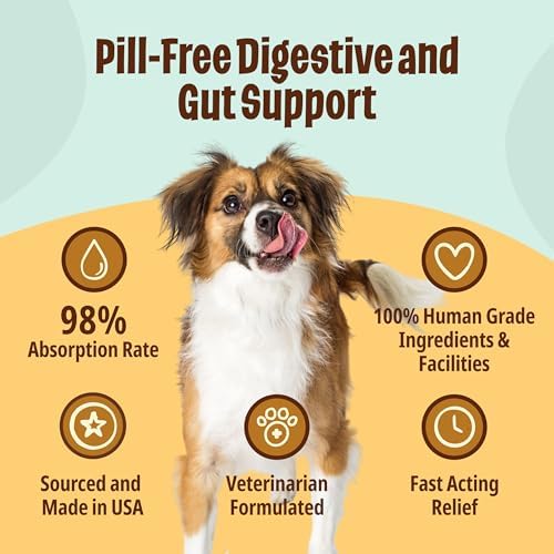 Licks Dog Digestion, Digestive Enzymes, 10 Packets