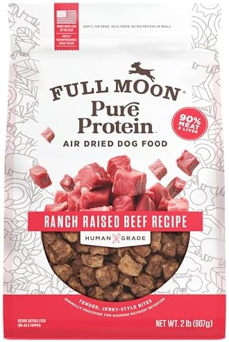 Full Moon® Pure Protein Air Dried Dog Food Ranch Raised Beef Recipe 2lb