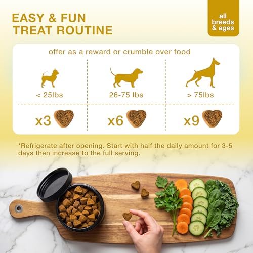 20 in 1 Multivitamin for Dogs - Immune Dog Supplements, 180 Soft Duck Chews
