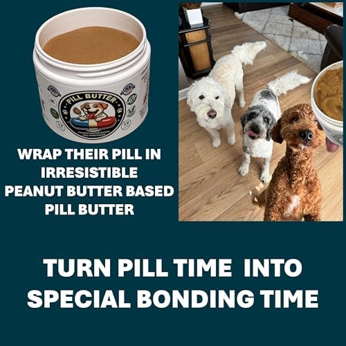 Peanut Butter Dog Pill Wrap - Lhasa Apso Label
