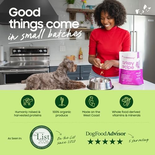 smallbatch Pets Freeze-Dried Raw Dog Food – Chicken Recipe – 7 oz Small Bites – High Protein, Grain Free – Complete Meal or Topper – Made in USA with Organic Superfoods (7 Oz, Chicken) (Pack of 2)