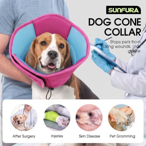 Dog Cone Soft Cone for Large Dogs to Stop Licking