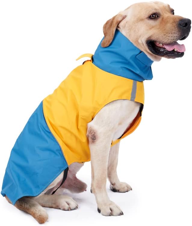 Windproof Dog Winter Jackets - Outdoor Coats with Waterproof Protection, Cold Weather Coats for Dogs, Leash Hole, by XL