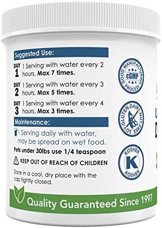 UTI Pets Pure D-Mannose Non GMO Organically Sourced Powder 65gram jar