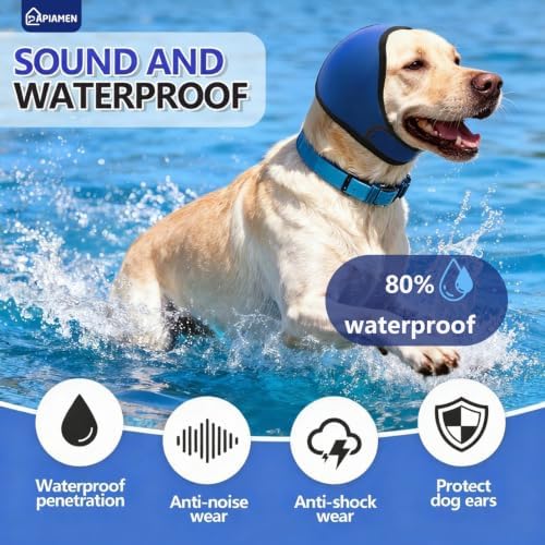 Dog Ear Covers,Dog Ear Muffs Noise Protection for Anxiety Relief