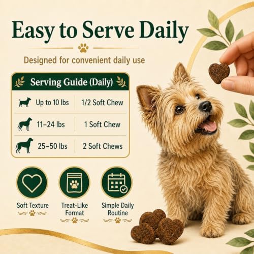 Weston Animal Airway Support Soft Chews for Small Breed Dogs 60 Count