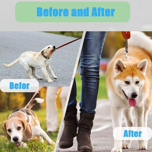 Prong Training Collar for Dogs, Rotating Ring Welding, Adjustable Dog Training Pinch Collar with Quick Release Buckle, for Small Medium Large Dogs