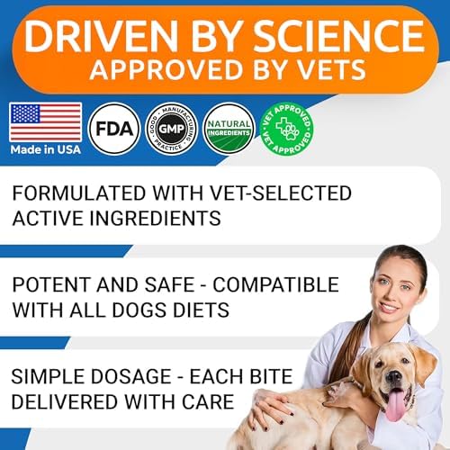 Dog Allergy Relief Chews - Skin Health & Anti-Itch Supplement with Omega-3