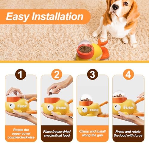 Duck Feeding Device (Yellow)