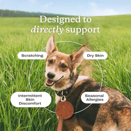 PetLab Co. Itch Relief Chews for Dogs, 30 Soft Chews, Pork