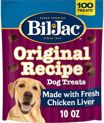 Bil-Jac Original Recipe Soft Dog Treats with Chicken Liver | 10 oz