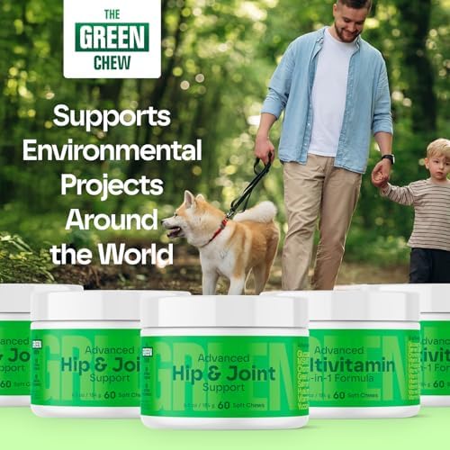 Hip & Joint Supplement for Dogs - Bacon Soft Chews with Glucosamine & MSM