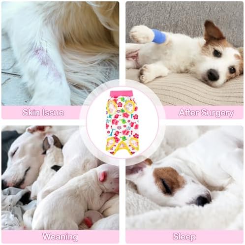 Recovery Suit for Dogs After Surgery Dog Onesie Female Spay Surgical