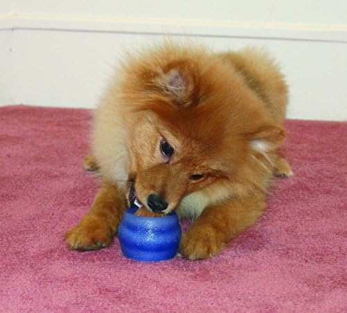 Starmark Everlasting Treat Ball Toy, Blue, Small