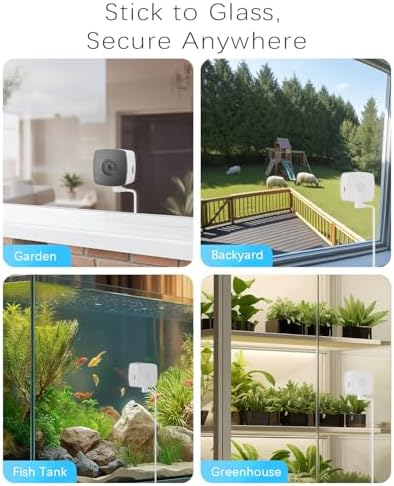 blurams 2K Window/Indoor Cameras for Home Security 2Pack