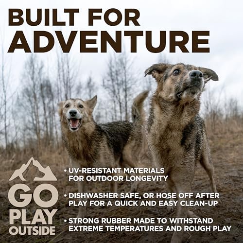 Playology Hound2O Fetch Stick Dog Toy - Outdoor Dog Toy - Orange