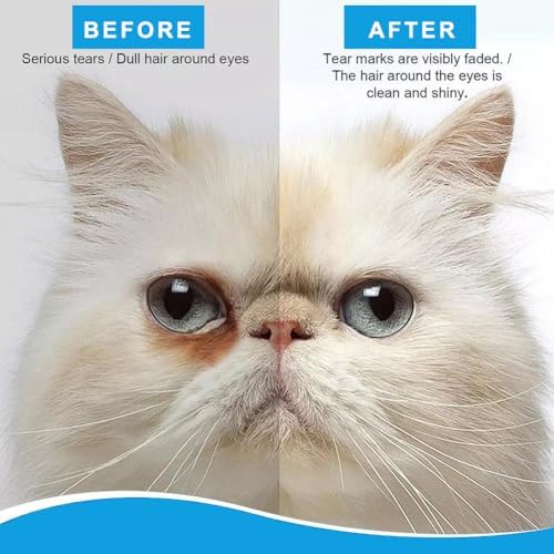 EMAN Dog & Cat Eye Wash Pads - 100 Count | Pet Wipes for Gentle Eye Care | Tear Stain Remover for Dogs & Cats | Hypoallergenic Eye Wipes, Biodegradable, Daily Use Dog Eye Wash & Grooming Supplies