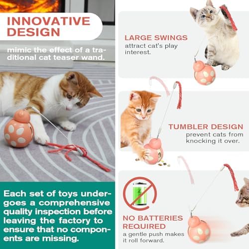 Cat Interactive Toys, Pink