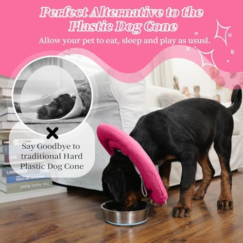 IDOMIK Dog Recovery Collar, Waterproof Soft Dog Cone After Surgery