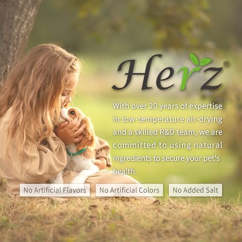 Herz Air-Dried Dog Food, Premium Turkey & Duck Liver Recipe, 1 lb