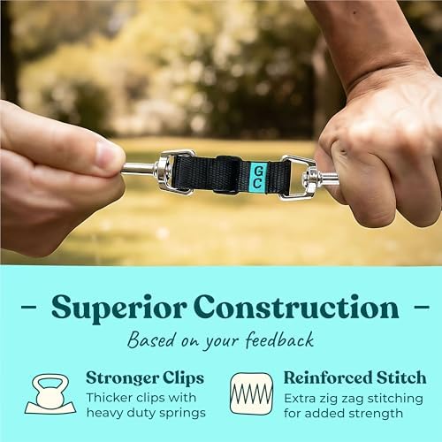 Gentle Creatures Collar Companion Adjustable Dog Safety Backup Clip
