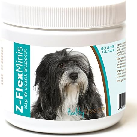 Healthy Breeds Lhasa Apso Z-Flex Minis Hip and Joint Support Soft Chews 60 Count