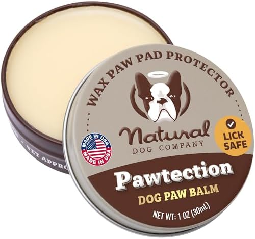 Natural Dog Company PawTection Dog Paw Wax, 1 oz Tin