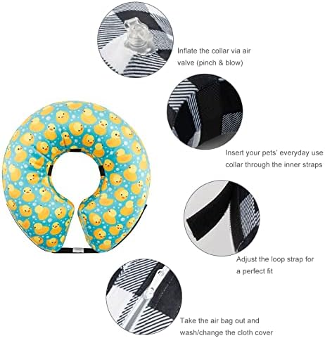 CuteBone Dog Recovery Cone for Small Medium Dogs & Cats