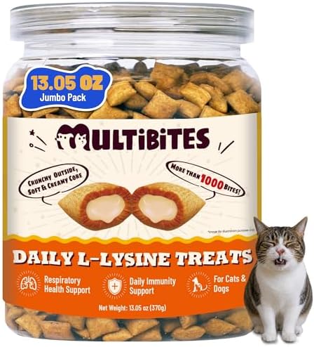 Lysine Treats for Cats 13.05oz, Chicken Flavor