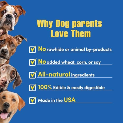 N-Bone Quado Edible Interactive Dog Chew, Peanut Butter Flavor, Easy Grip Design, Organic Dog Chew Good for Oral Health, Interactive Dog Treat, No Additives -Medium