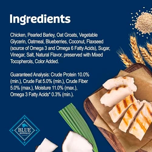 Blue Buffalo Health Bars Chicken & Coconut Soft & Chewy Treats, 9 oz
