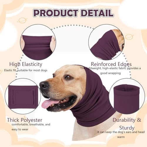 Dog Calming Hoodie No Shake Anxiety Relief Quiet Ears for Dogs