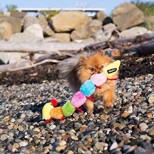 ZippyPaws Large Caterpillar Dog Toy to Keep Them Busy - 20"