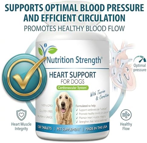 Heart Support for Dogs | Taurine, L-Carnitine & CoQ10