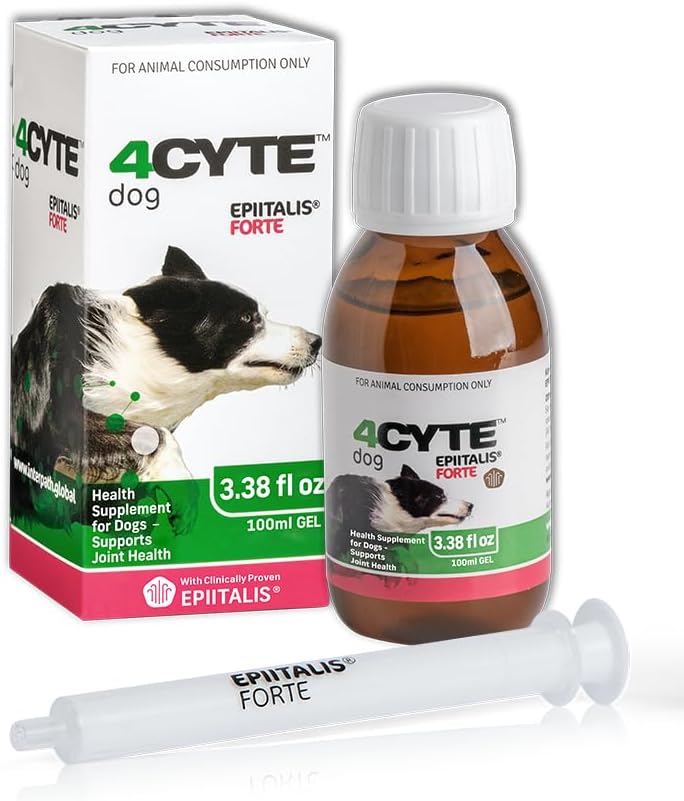 4CYTE Epiitalis Forte Dog Joint Supplement Gel – Mobility, Flexibility & Cartilage Support