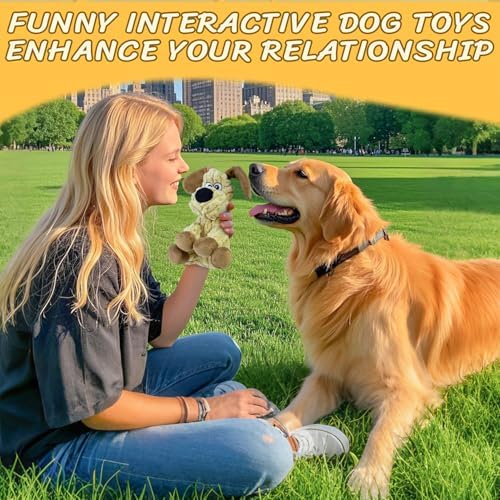 Squeaky Stuffed Dog Toys, Chew for Large Medium Small Breeds