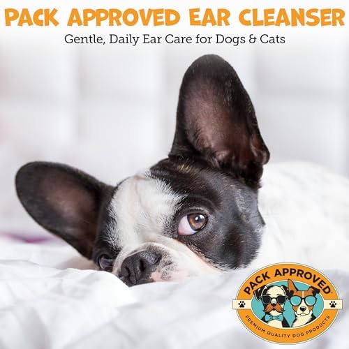 Pack Approved Cat & Dog Ear Cleaning Solution - Sweet Pea & Vanilla - 8oz