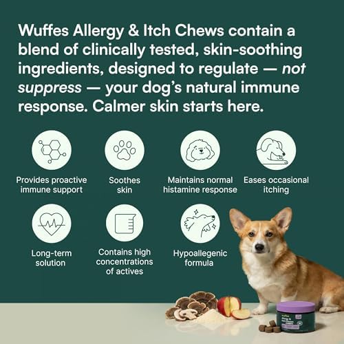 Wuffes Allergy & Itch Chews for Dogs