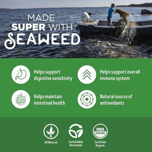 Supreme Source Grain-Free Dry Dog Food, Recipe with Seaweed, All Life Stages, Complete Nutrition, No Corn Soy or Fillers, Natural Digestive Support (22 lbs, Chicken)
