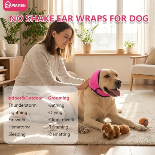 Dog Ear Covers,Dog Ear Muffs Noise Protection for Anxiety Relief
