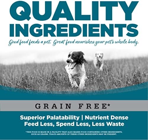 NutriSource Grain Free Chicken & Peas Dog Food, 26lb
