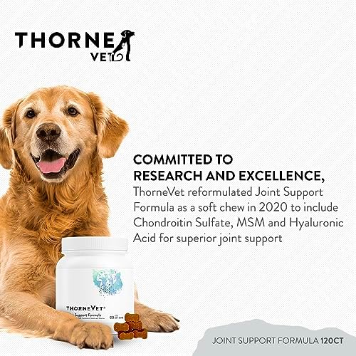 ThorneVet Heart Health Formula, Canine Basic Nutrients, and Joint Support Formula Soft Chews Bundle