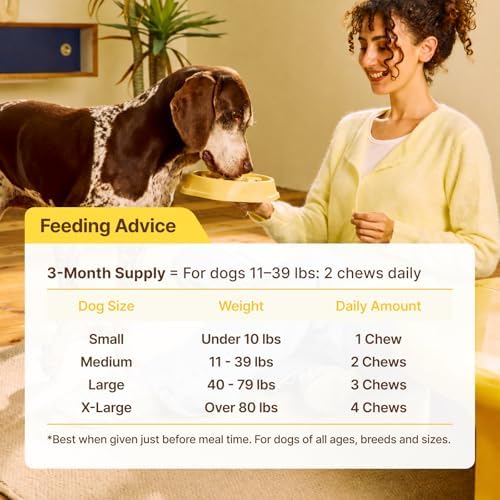 PENPEN Dog Allergy Chews - Turmeric & Omega 3 (Fish Oil) for Antioxidant Support, Anti-Itch Skin Health & Probiotics for Gut & Immune - Chicken Flavor - 180 Soft Chews