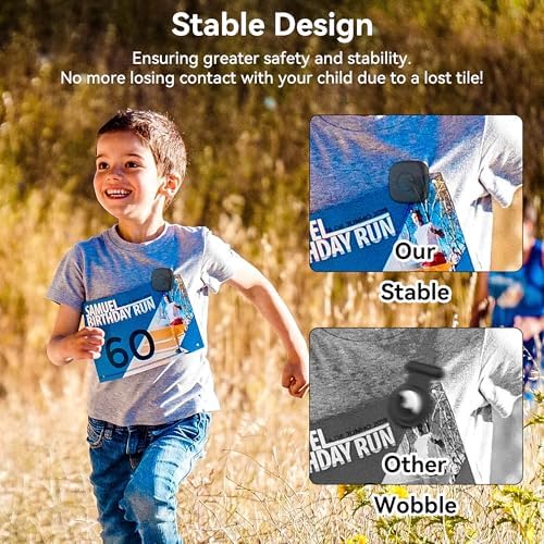 4-Pack Waterproof Silicone Case with Pin for Tile Mate 2024/2022 – Hidden GPS Tracker Holder for Kids, Teens, Elderly, Pets, Bags, Luggage – Anti-Lost & Anti-Scratch Cover – Black/Blue/White/Pink