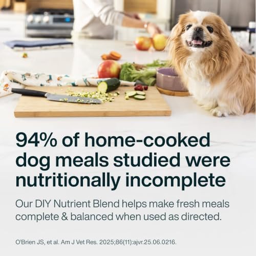 JustFoodForDogs Nutrient Blend, Dog Multivitamin Mix for Homemade Dog Food