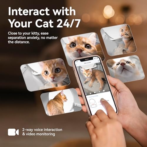 CATLINK Ultra Automatic Litter Box with AI Camera, Dual Band WiFi