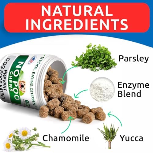 BARK&SPARK NO Poo Treats - Prevent Dog Poop Eating - Coprophagia Treatment
