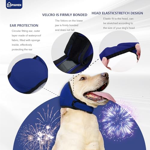 Dog Ear Covers,Dog Ear Muffs Noise Protection for Anxiety Relief